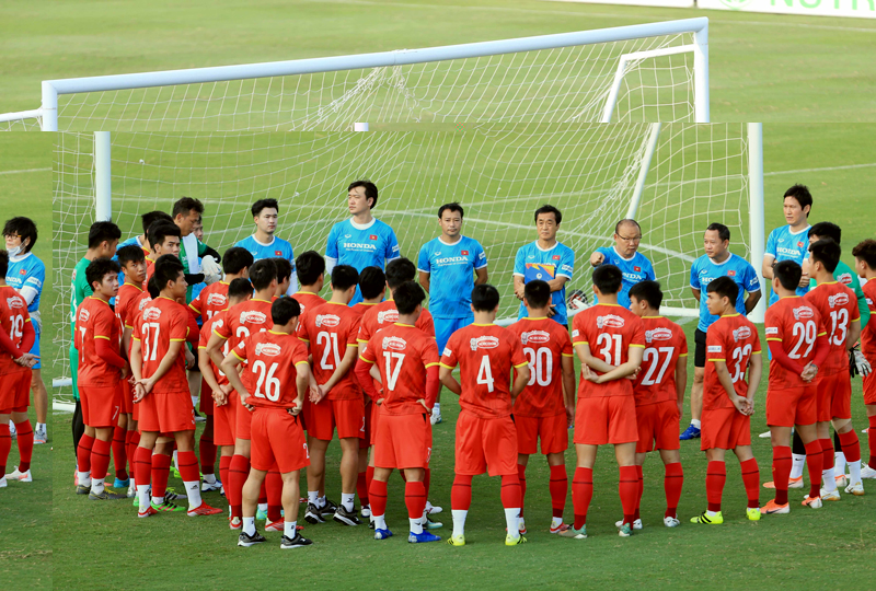 Vòng loại World Cup 2022: Đội tuyển Việt Nam chuẩn bị trận đấu đầu tiên